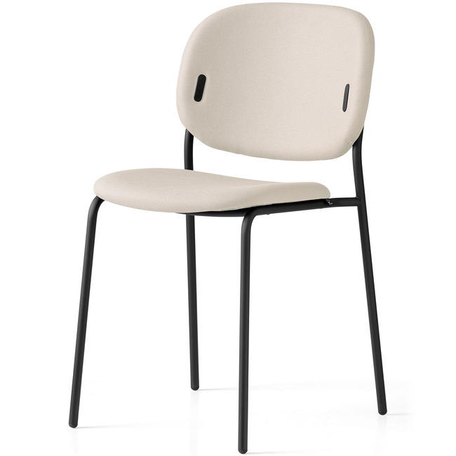 Yo! Tubular Base Upholstered Chair by Connubia