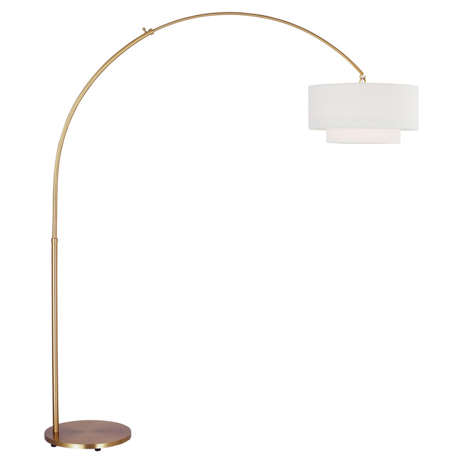 Sawyer Arc Floor Lamp by Visual Comfort Studio