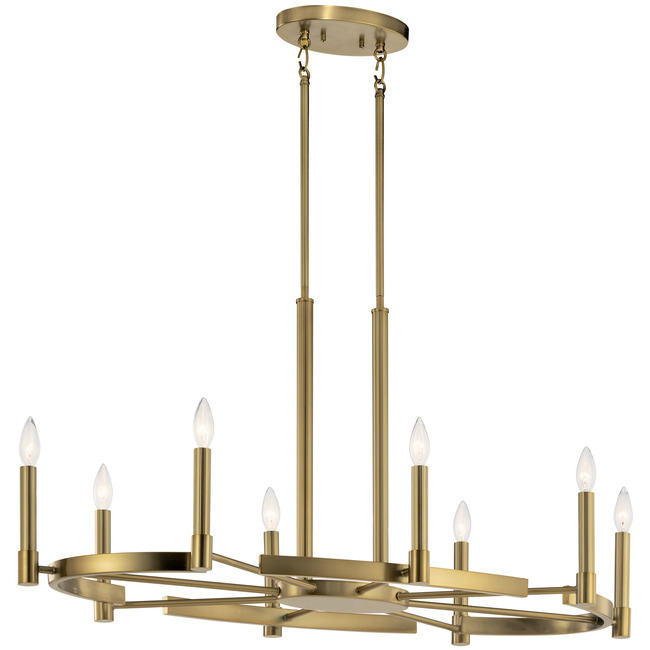 Tolani Oval Chandelier by Kichler