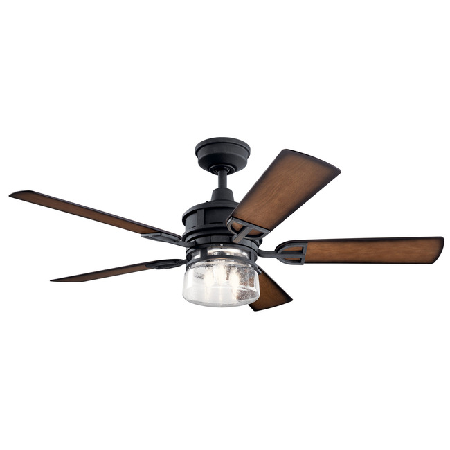 Lyndon Patio Ceiling Fan with Light by Kichler