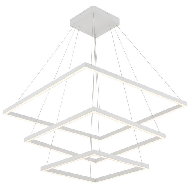 Piazza Three Tier Chandelier by Kuzco Lighting