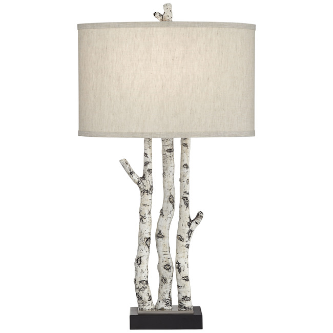 White Forest Table Lamp by Pacific Coast Lighting