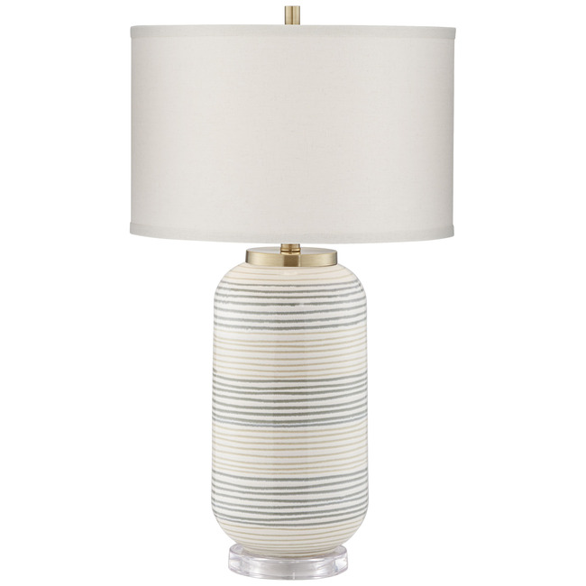 Striped Adler Table Lamp by Pacific Coast Lighting
