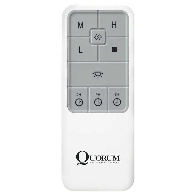 Hand Held Remote Control for A/C Motor Fan by Quorum