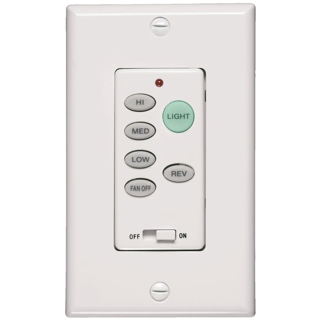 Fan / Light 2-Wire Wall Control by Quorum
