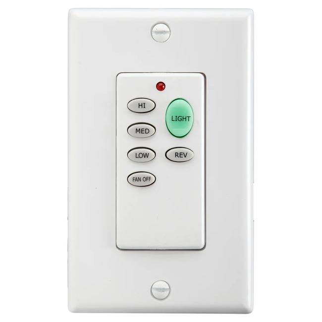 Battery Operated Wall Fan / Light Control by Quorum