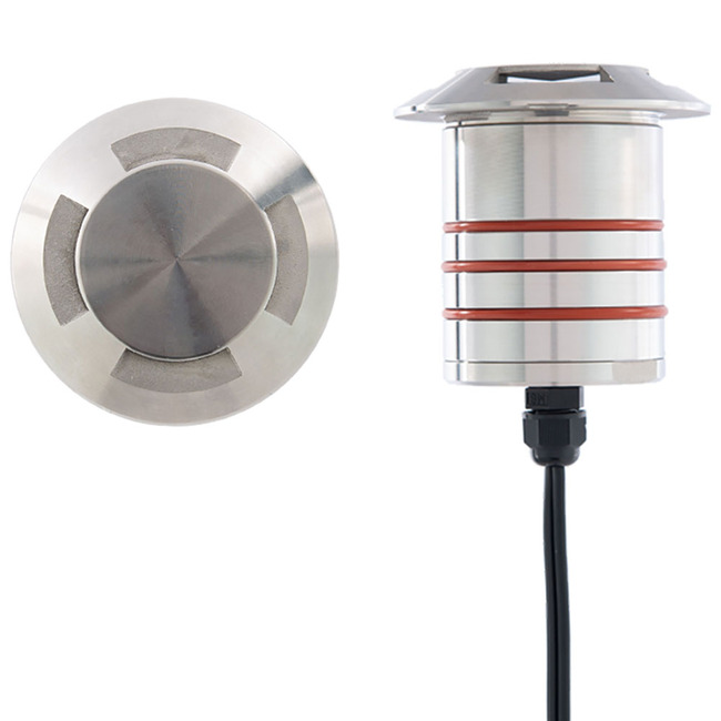 Round 2 Inch Quad-Directional In Ground Light 12V by WAC Lighting