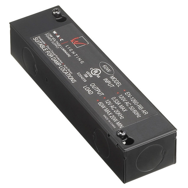 12V Enclosed Electronic Transformer by WAC Lighting