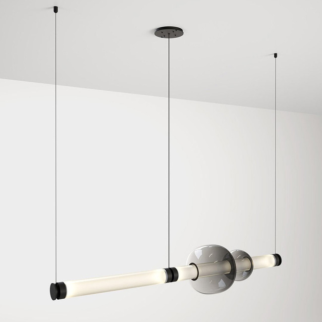 Luna Linear Chandelier by Gabriel Scott