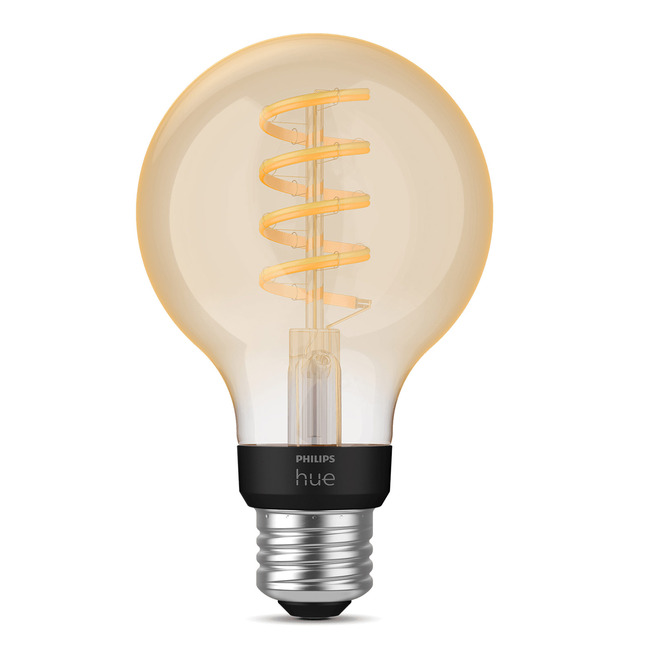 Hue G25 White Ambiance Filament Smart Bulb by Philips Hue