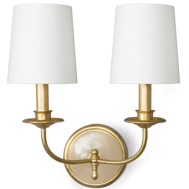 Fisher Double Wall Sconce by Regina Andrew
