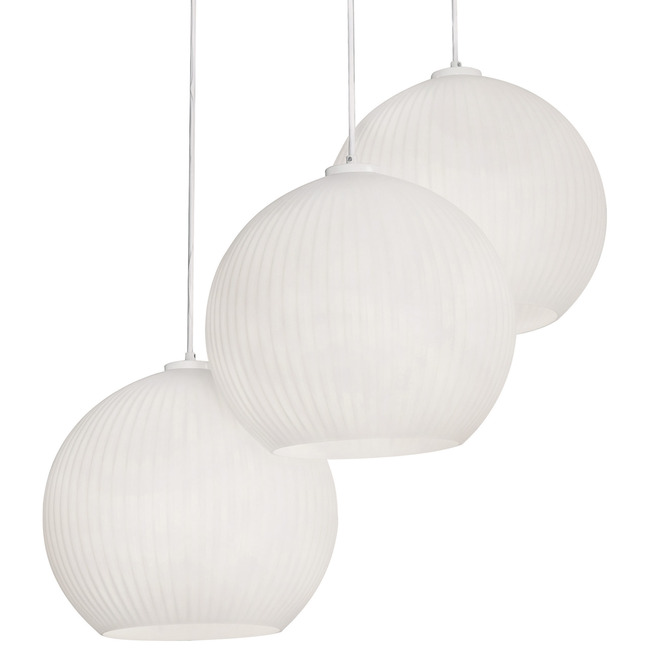 Cleo Round Multi-Light Pendant by AFX
