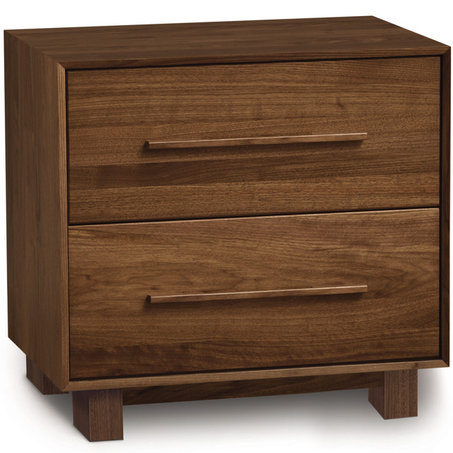 Sloane Two Drawer Nightstand by Copeland Furniture