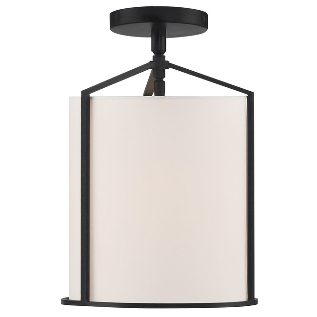 Carlyn Semi Flush Ceiling Light by Crystorama