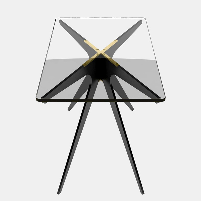 Dean Rectangular Side Table by Gabriel Scott