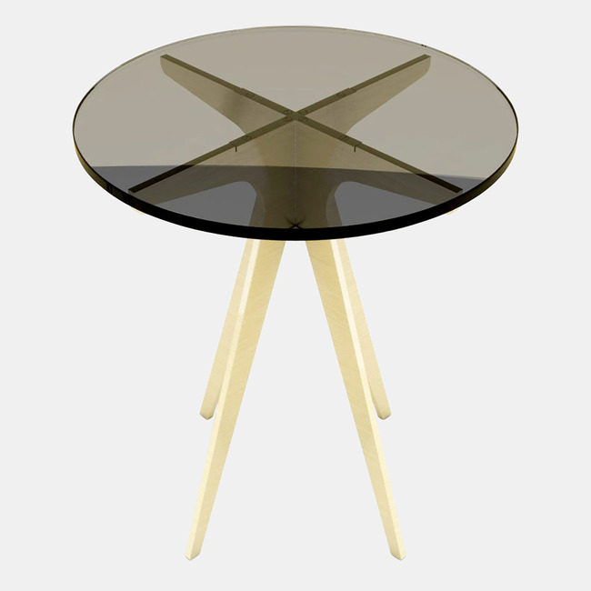 Dean Round Side Table by Gabriel Scott