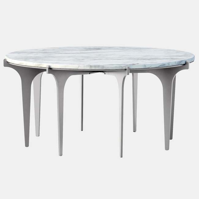 Prong Round Coffee Table by Gabriel Scott