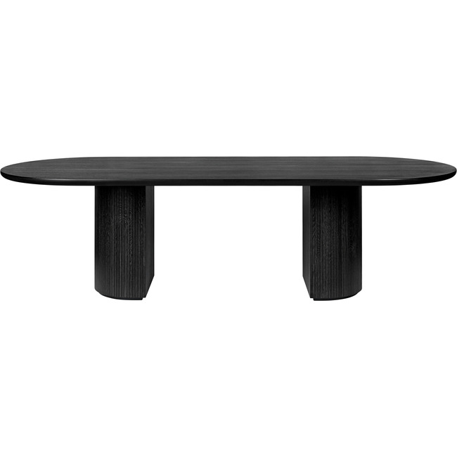 Moon Oak Veneer Top Dining Table by Gubi