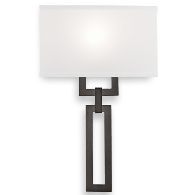 Carlyle Quattro Linen Wall Sconce by Hammerton Studio