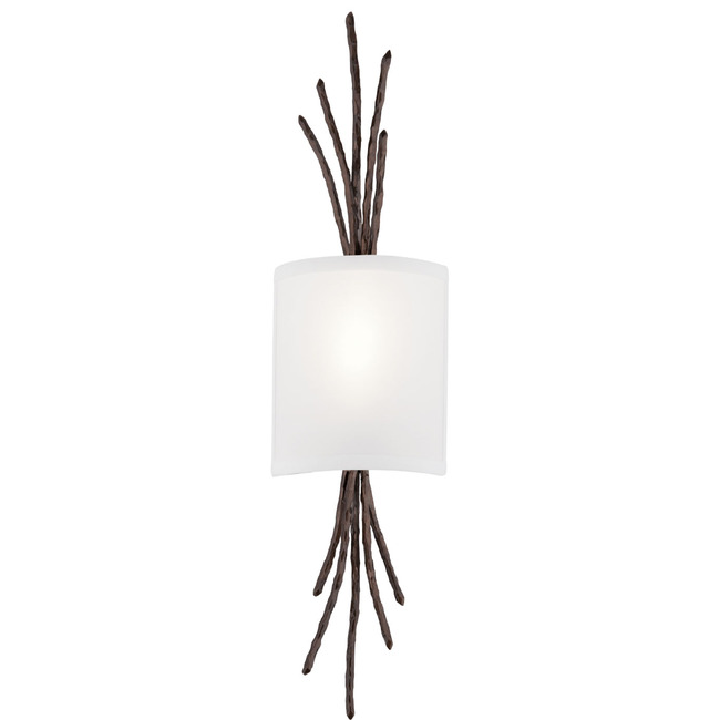 Ironwood Thistle Linen Wall Sconce by Hammerton Studio