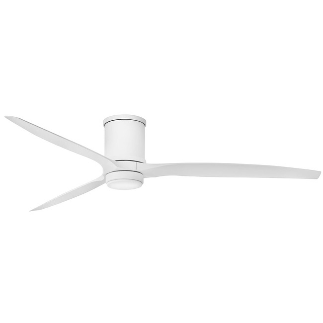 Hover Outdoor Flush Smart Ceiling Fan with Light by Hinkley Lighting