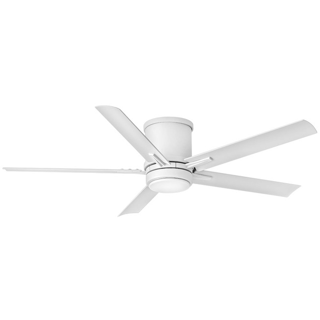 Vail Outdoor Flush Smart Ceiling Fan with Light by Hinkley Lighting