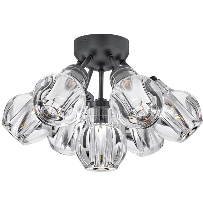 Elise Semi Flush Ceiling Light by Fredrick Ramond