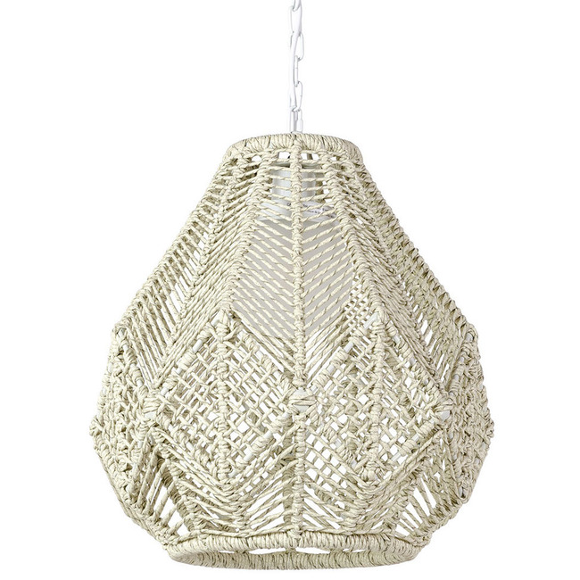 Bahia Outdoor Tapered Pendant by Palecek