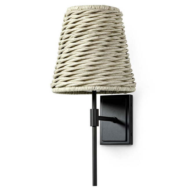 Cabo Outdoor Torchiere Wall Sconce by Palecek