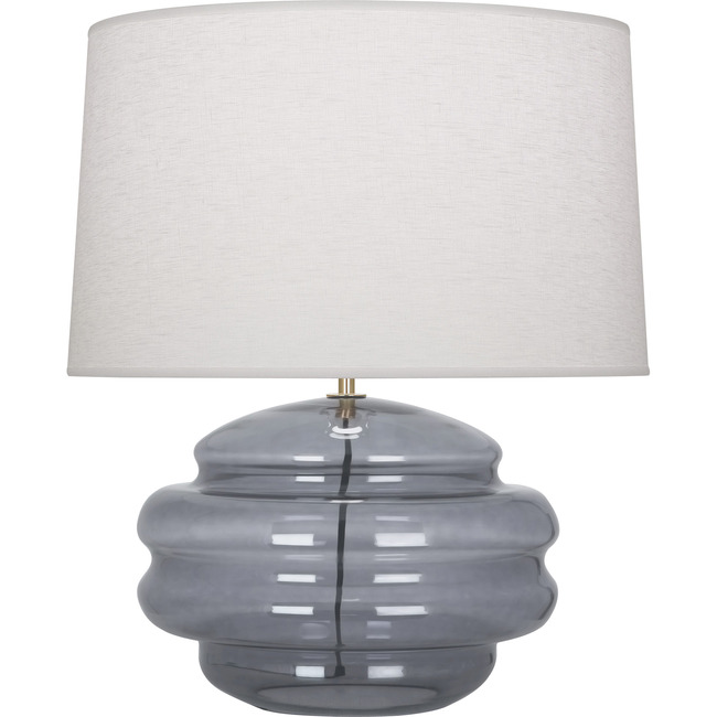 Horizon Table Lamp with Fabric Shade by Robert Abbey