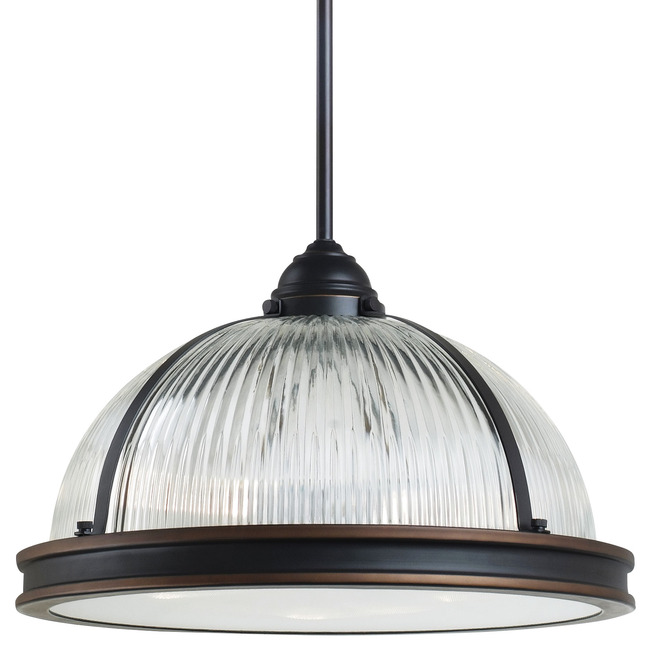 Pratt Street Prismatic Pendant by Generation Lighting