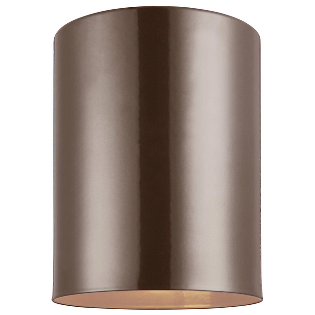 Cylinder Outdoor Ceiling Light by Visual Comfort Studio
