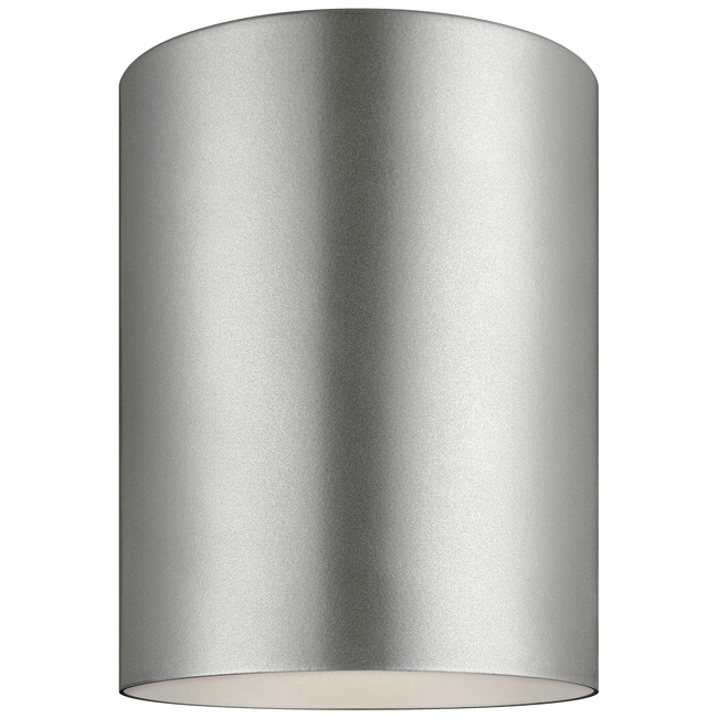 Cylinder Outdoor Ceiling Light by Visual Comfort Studio