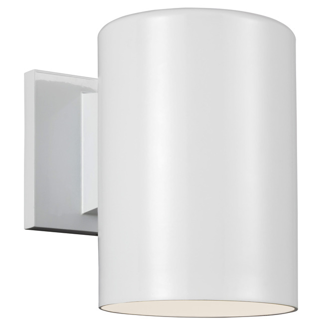 Cylinder Outdoor Wall Sconce by Visual Comfort Studio
