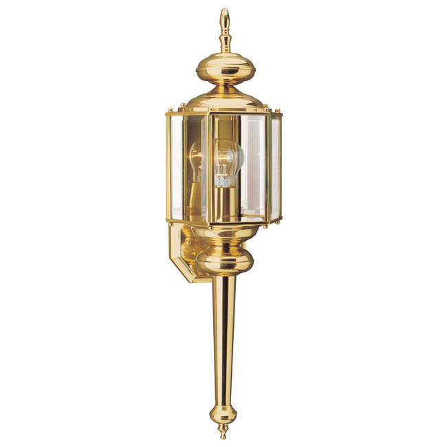 Classico Outdoor Torch Sconce by Generation Lighting