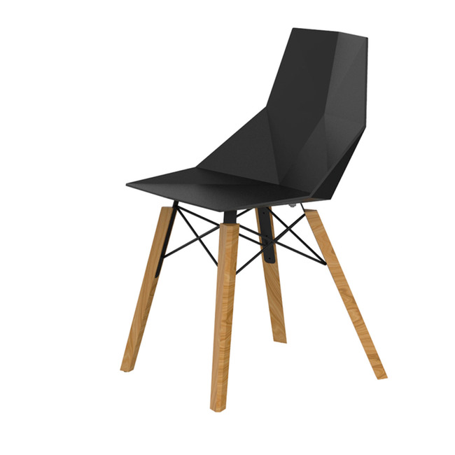 Faz Wood Chair - Set of 4 by Vondom