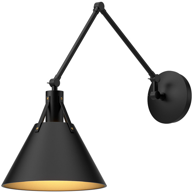 Archer Swing Arm Wall Sconce by Alora