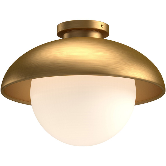 Rubio Semi Flush Ceiling Light by Alora