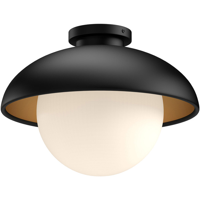 Rubio Semi Flush Ceiling Light by Alora