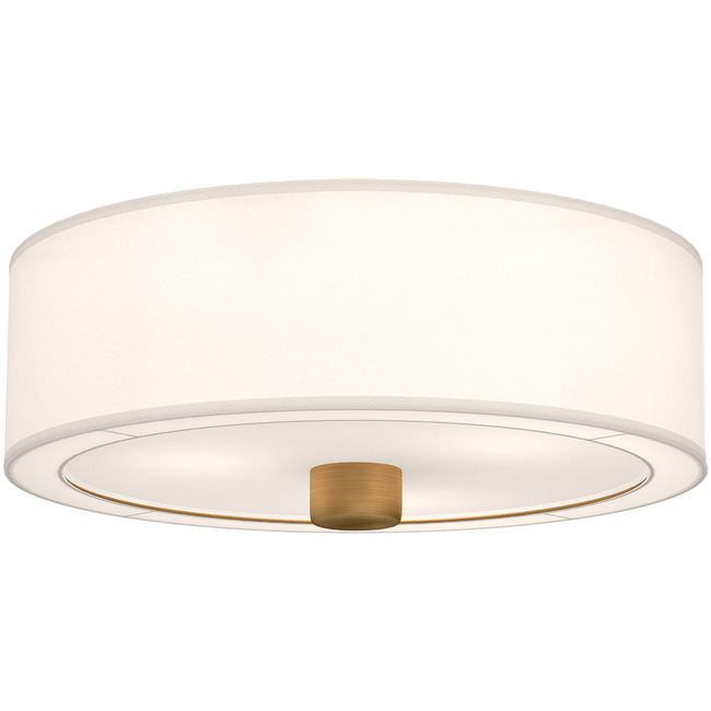 Theo Semi Flush Ceiling Light by Alora