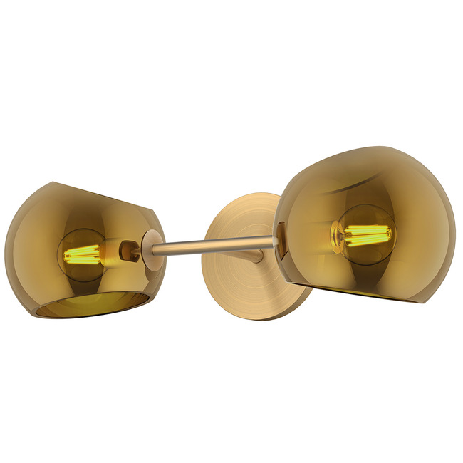Willow Double Wall Sconce by Alora