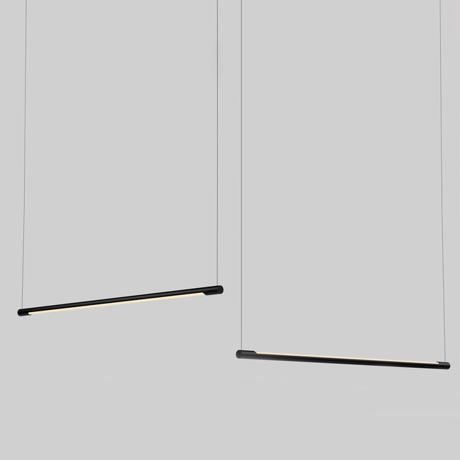 Form Linear Suspension w/ Center Canopy by Anony