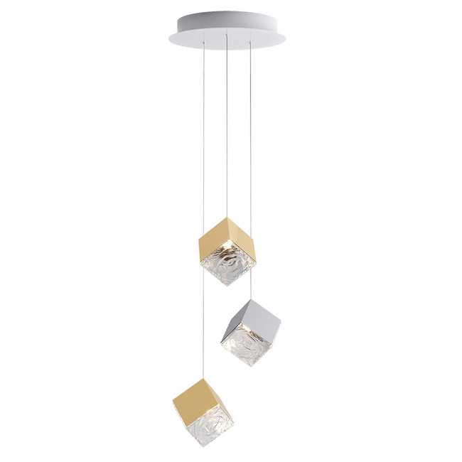 Pyrite Multi Light Pendant by Bomma