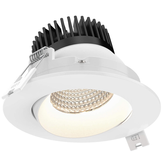 Revolve 3.5IN Round Regressed Gimbal Downlight by DALS Lighting