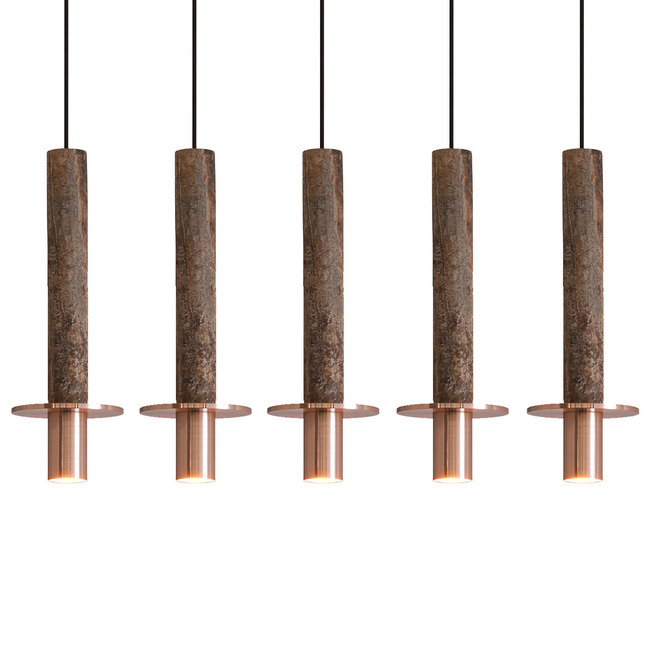 Meta Linear Five Light Pendant by David Pompa