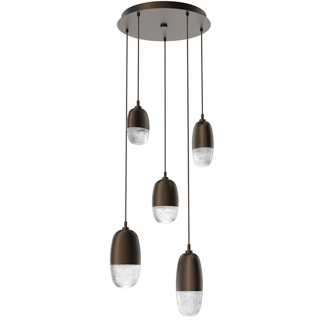 Pebble Multi Light Pendant by Hammerton Studio
