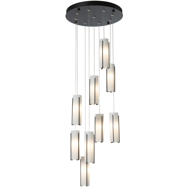 Exos 9 Light Multi Light Pendant by Hubbardton Forge