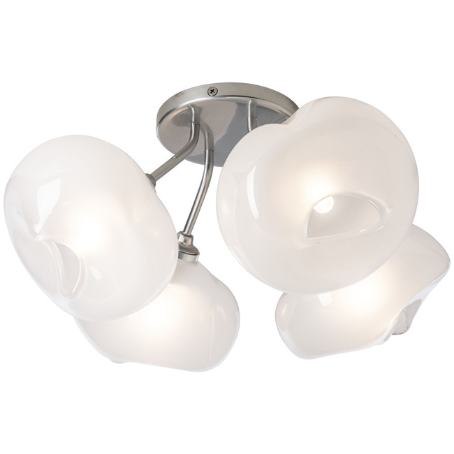 Ume Round Semi Flush Ceiling Light by Hubbardton Forge
