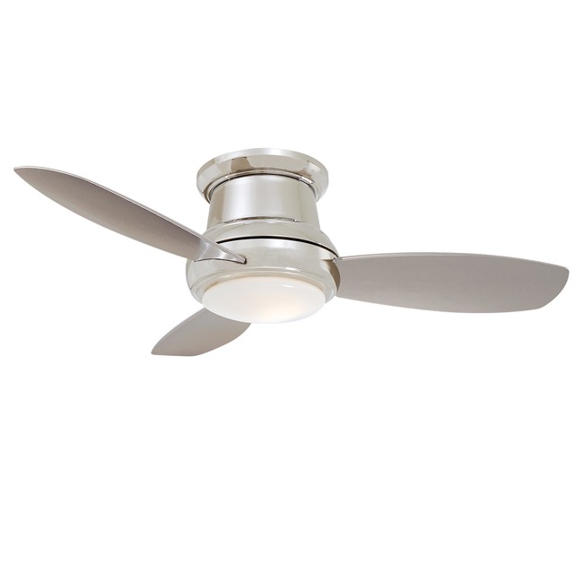 Concept II Hugger Ceiling Fan with Light by Minka Aire