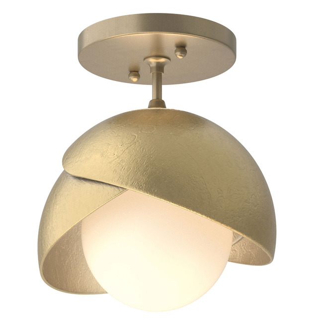 Brooklyn Double Shade Semi Flush Light by Hubbardton Forge